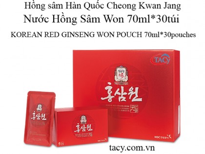 Hồng Sâm Won hộp 70ml x 30túi